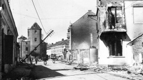 Wrzesień 1939 roku. Wojska okupanta hitlerowskiego wkraczają do Myślenic