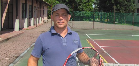 Piotr Zięba liderem tenisowej ekstraklasy