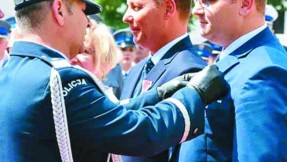 Burmistrz Myślenic odznaczony Brązowym Medalem za Zasługi dla Policji