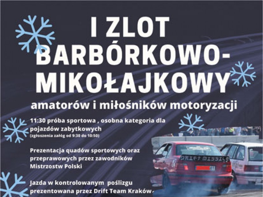 I Zlot Barbórkowo-Mikołajkowy amatorów i miłośników motoryzacji