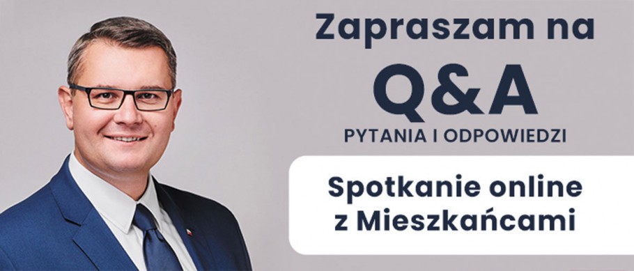 Zapytaj Burmistrza! Zapraszamy na spotkanie online