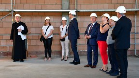 Budowa sali gimnastycznej przy ZPO w Drogini - podpisano akt erekcyjny
