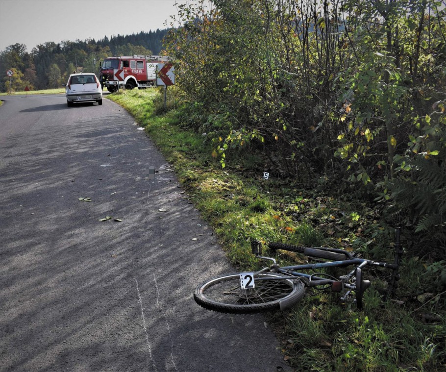 Śmiertelne potrącenie rowerzysty w gminie Raciechowice