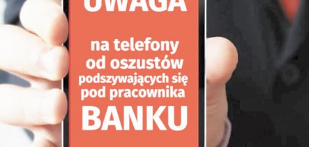 Mieszkanka powiatu myślenickiego straciła 50 000 złotych
Oszustwo na pracownika banku