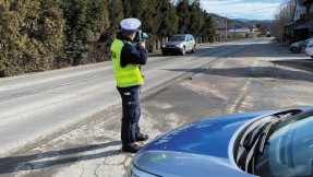 Przekroczył prędkość o 85 km/h