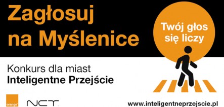 Zagłosuj na inteligentne przejście dla pieszych w Myślenicach