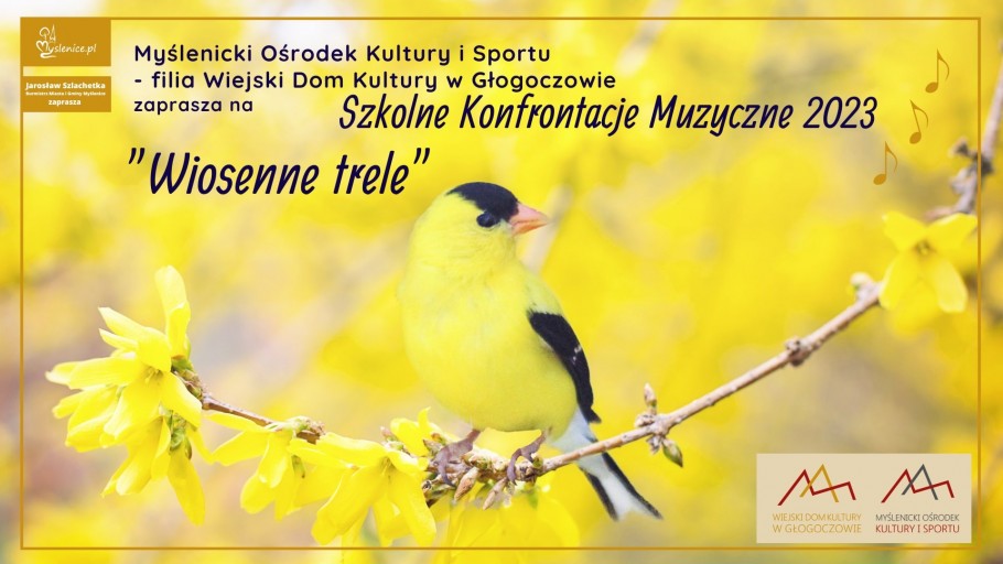 Szkolne Konfrontacje Muzyczne „Wiosenne trele”