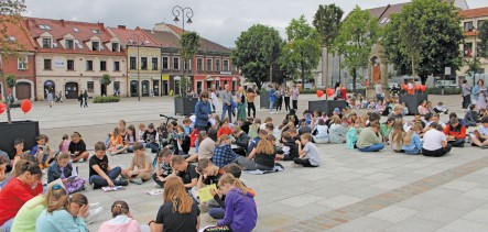 Kolejny raz czytali na myślenickim Rynku