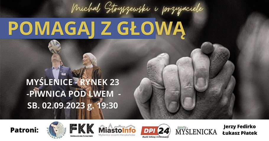 Spotkanie z bohaterami książki „Pomagaj z głową” czyli Michał Stryszowski i przyjaciele