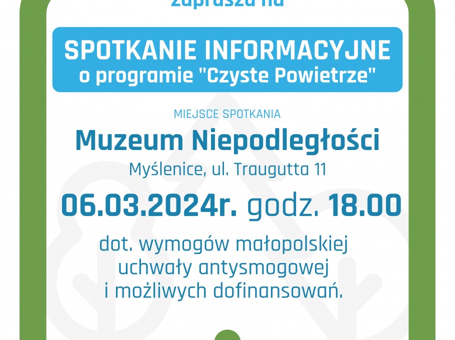 Spotkanie informacyjne nt. wymiany pieców i możliwych dotacji