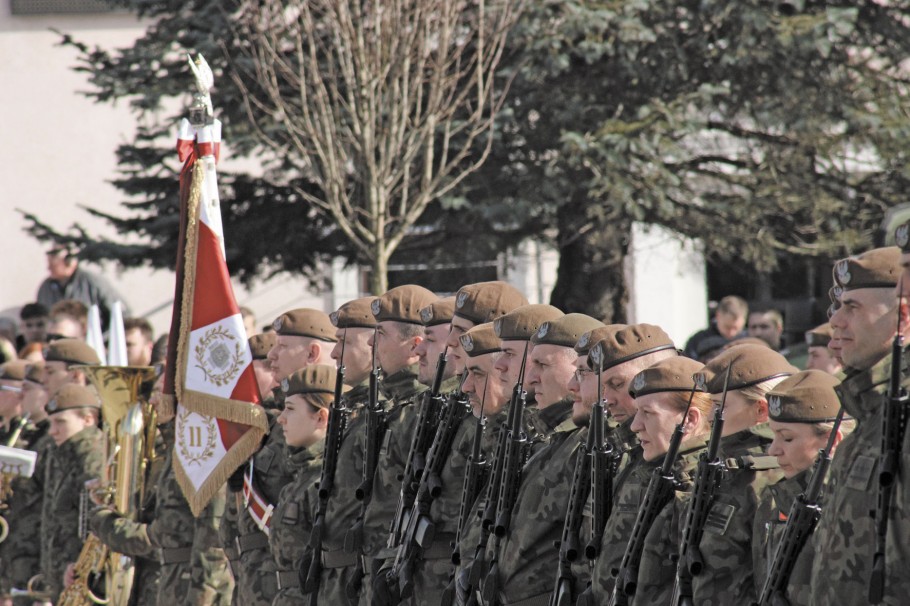 „Patriotą można być zawsze”
Terytorialsi przysięgali w Myślenicach