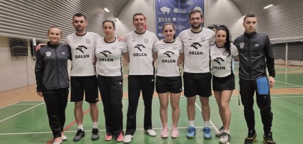 TKKF UKLEJNA MYŚLENICE kończy sezon na V Miejscu I Ligi Badmintona PZBad