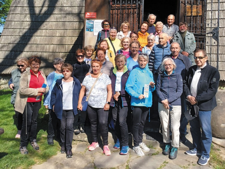 Grupa Nordic Walking UTW
z wizytą w Gorcach