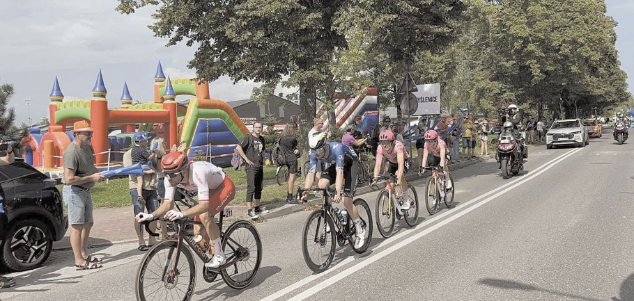 Tour de Pologne znowu przemknął przez Myślenice