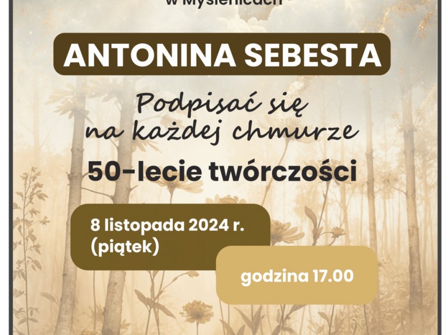 50-lecie twórczości Antoniny Sebesty