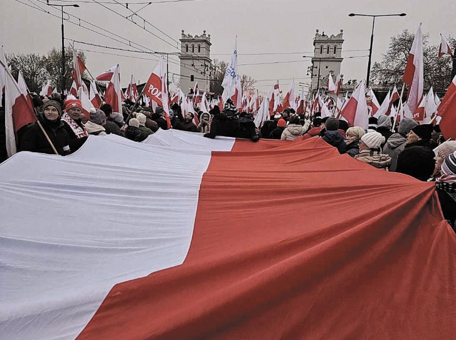 11.11.2024 Warszawa – marsz wolności