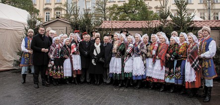 Gmina Myślenice na Jarmarku Bożonarodzeniowym w Krakowie