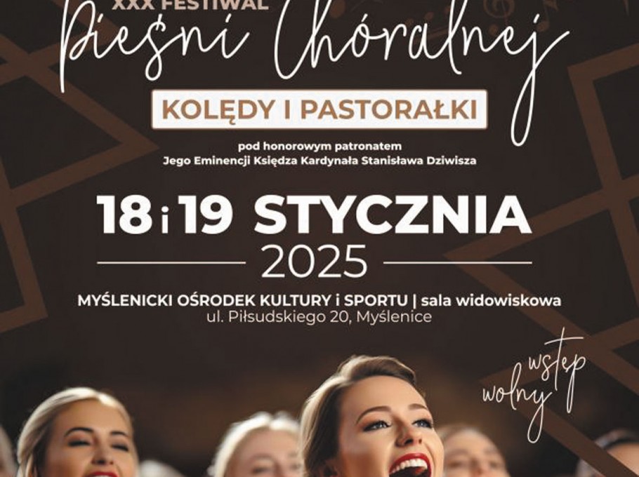 Jubileuszowy XXX Festiwal Pieśni Chóralnej Kolędy i Pastorałki