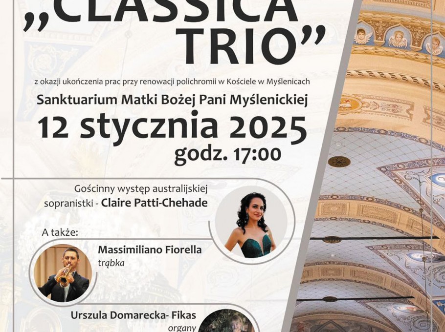 Koncert "CLASSICA TRIO"