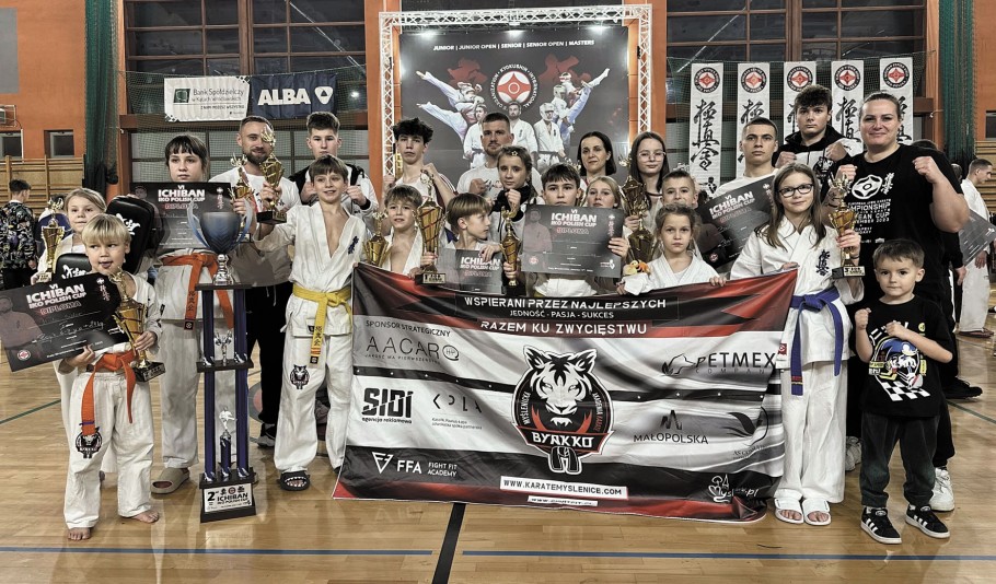 Myślenicka Akademia Karate Byakko z sukcesami na IKO Polish Cup 2025!