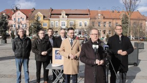 Inauguracja komitetu poparcia Karola Nawrockiego w Myślenicach